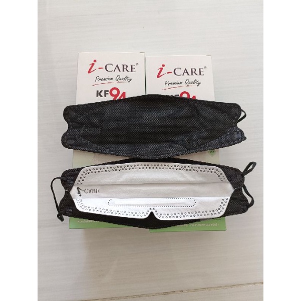 masker kf94 evo I-care harga 1 pack isi 10pc  DEWASA tebal bagus 4ply ada 9 WARNA ready stok( KF 94 10 PC)