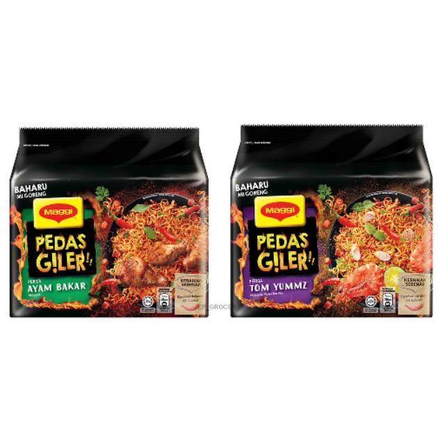 Mie Pedas Giler Maggie Malaysia