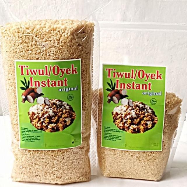 

✄✄ OYEK /Tiwul Original Singkong Kualitas No.1(Makanan Pengganti nasi) ⚡⚡⚡