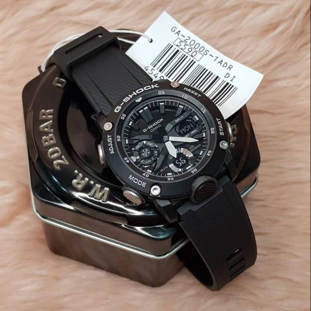 jam g shock carbon