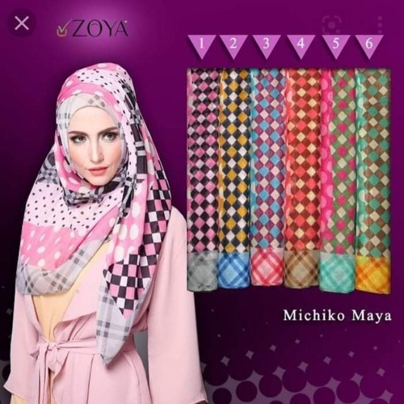 SELENDANG MICHIKO MAYA by ZOYA FASHION
