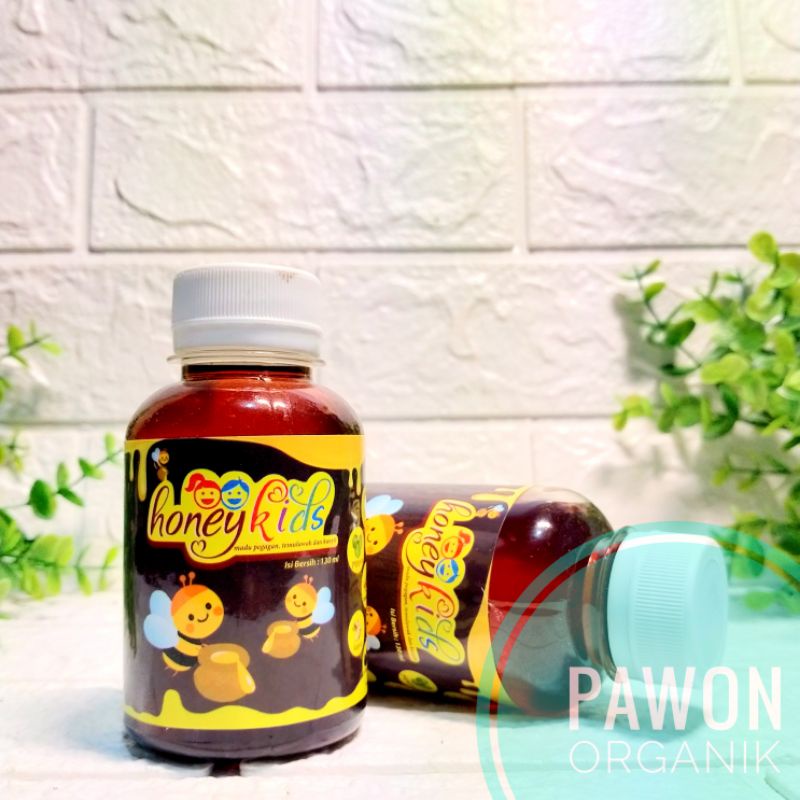 PAKET Madu anak 130ml HoneyKids + Totole jamur/ madu penambah nafsu makan