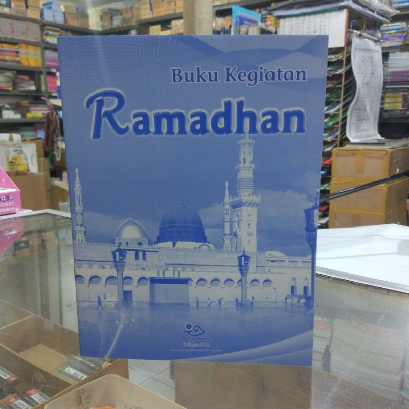 

Buku Kegiatan Ramadan Termurah Kertas CD ukuran a5 ( 16x21cm ) 32 Halaman