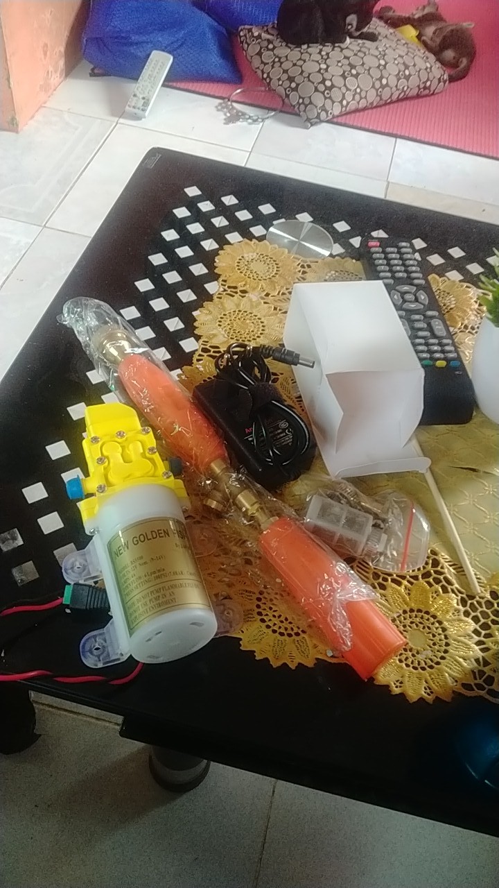 Paket Hemat Lengkap Tanpa Selang Pompa Air Doorsmeer Mini 12v Dc New Golden Fish