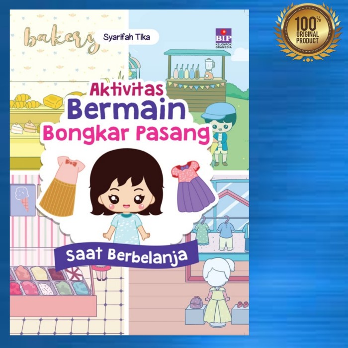 Seri Aktivitas Bermain Bongkar Pasang Saat Berbelanja