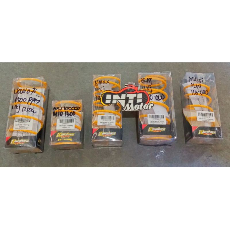 Pir CVT spring 1500rpm Kawahara Per Nmax Beat Scoopy PCX 1500 RPM Kawahara ADV Aerox Mio Vario FI