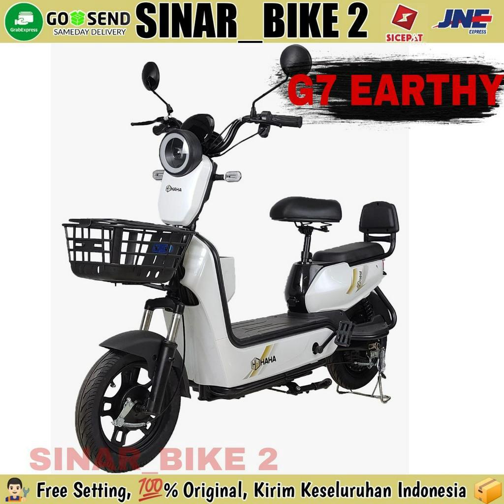 Sepeda Listrik HAHA G7 EARTHY Watt Electric E-Bike