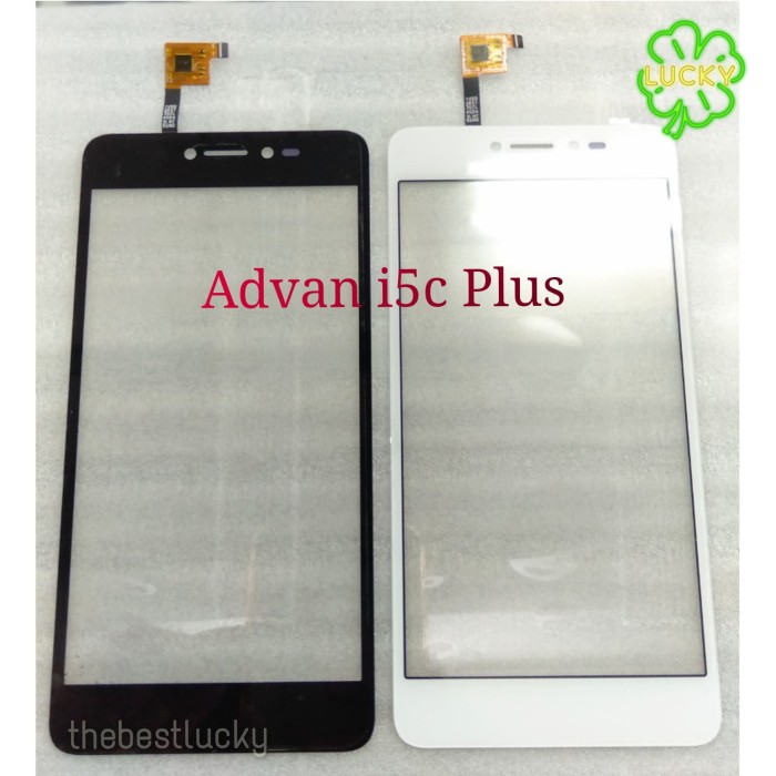 Touchscreen Advan i5c Plus I5-C Plus Original Hitam dan Putih