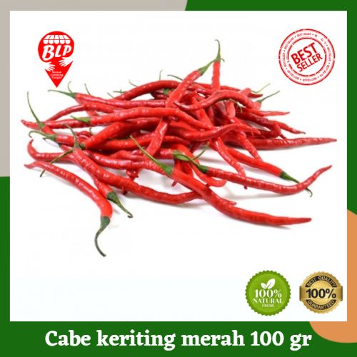 

Cabe Keriting Merah 100 gr Berkah Lumbung Pangan