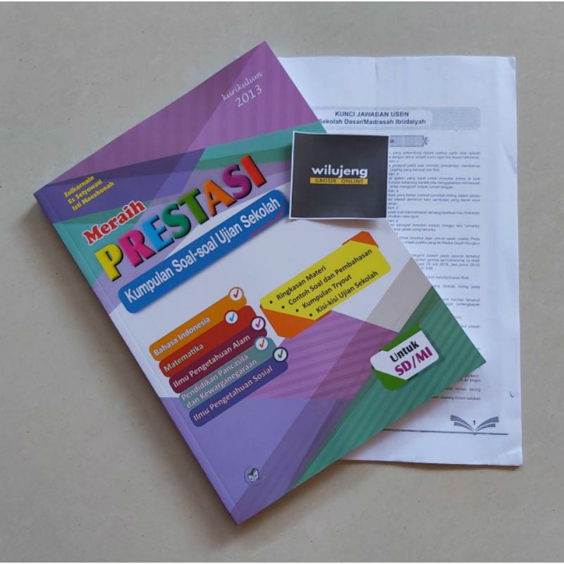 Beli Buku Latihan Ujian Kelas 6 Sd Mi Prestasi Edisi 2020 2021 Pcs 570gr Seetracker Indonesia
