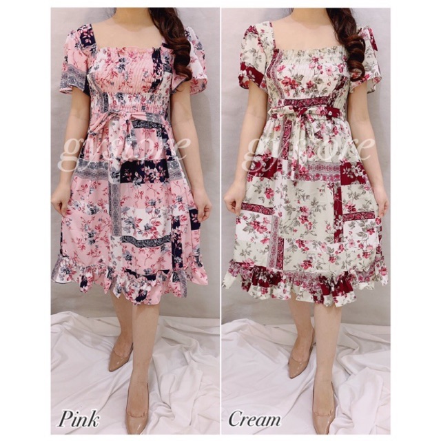 Dress Wanita Selutut Vallen 207