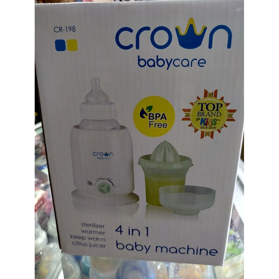 CROWN BABYCARe Pembersih PENSTERIL Steril Botol Bayi