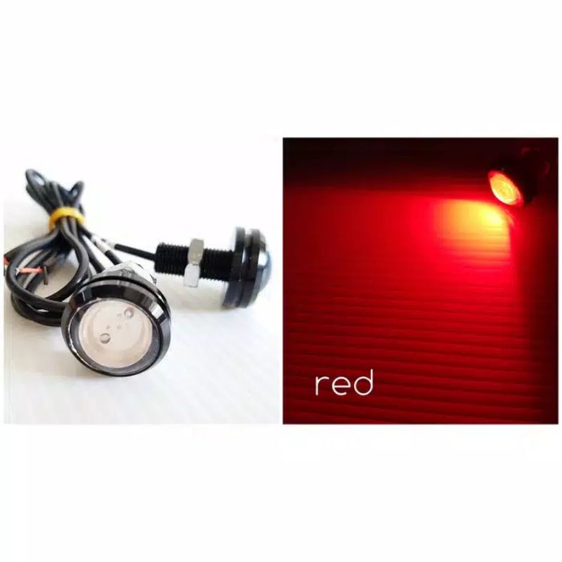 2pcs DRL Eagle Eye Drat Lampu LED Mata Elang 23mm 2pcs