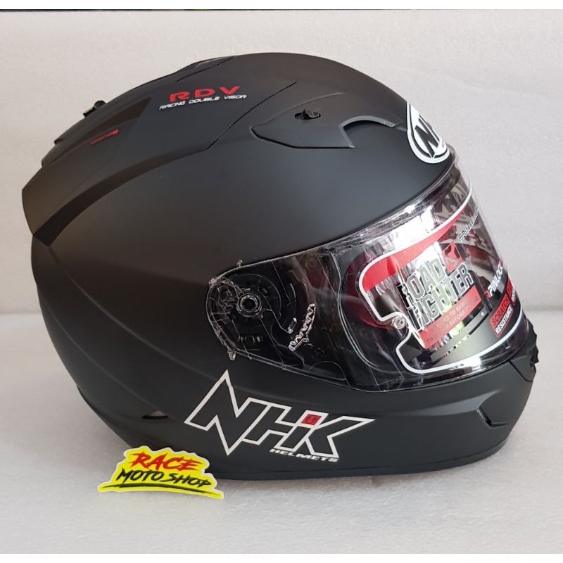 HELM NHK FULL FACE GP1000 BLACK DOFF
