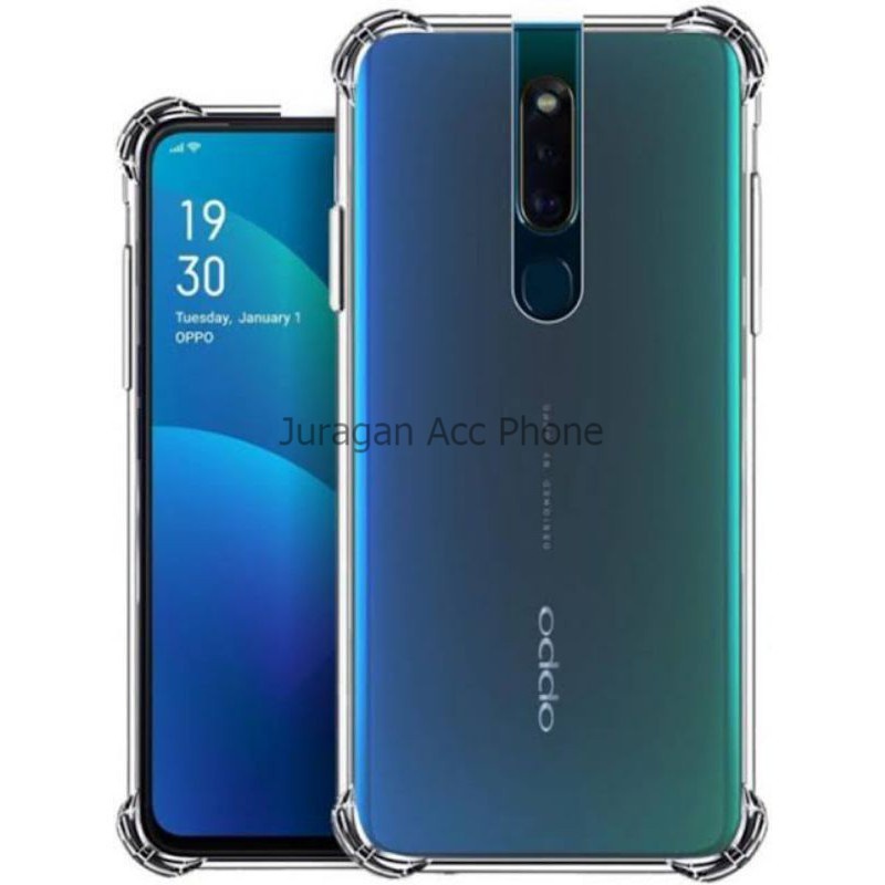 Case Anticrack Soft Case Bening Anti Shock Oppo F11 Pro Casing Silikon Anti Crack  Oppo F11 Pro Orig