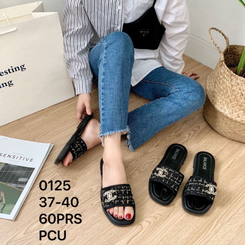 TERBARU SANDAL SLOP JELLY IMPORT BALANCE 0125 ELEGAN CCSTRING empuk premium