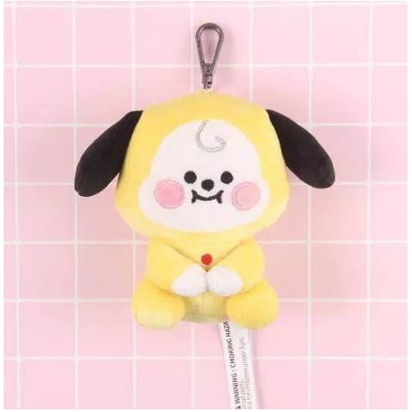 Boneka Gantungan Kunci Karakter BTS21 Lucuu Imut Hadiah Kado