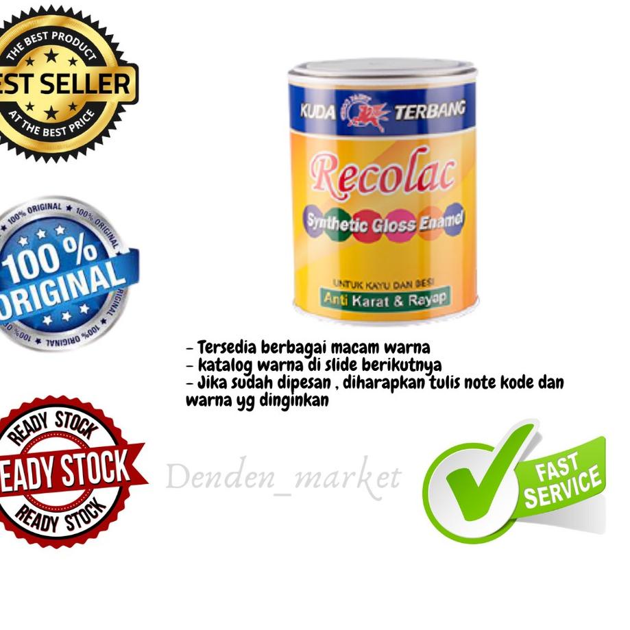 

GI0 recolac kuda terbang / cat recolac kayu besi / cat recolac kuda terbang 1 kg✸ (Ready)Best seller ➣