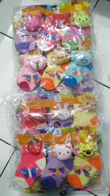 Kaos Kaki Bayi Boneka Murah