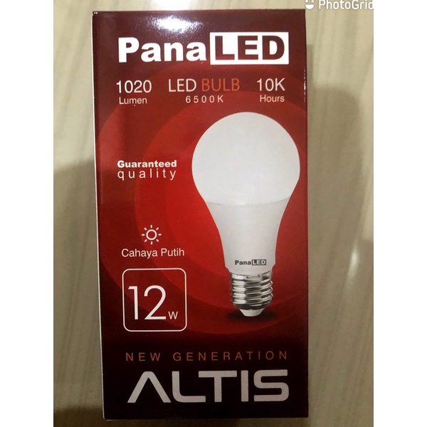 BOHLAM LED PANALED ALTIS 12 W PAKET 10 PCS