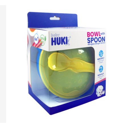 HUKI Bowl Suction / mangkok makan