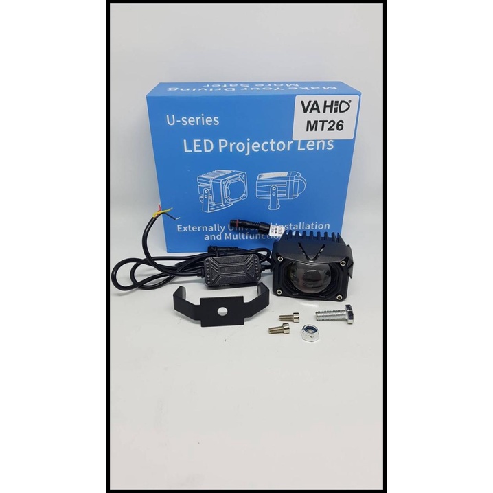 Mt 26 Vahid Lampu Projie Led Cree Foglamp Tembak Sorot Mt26 Original