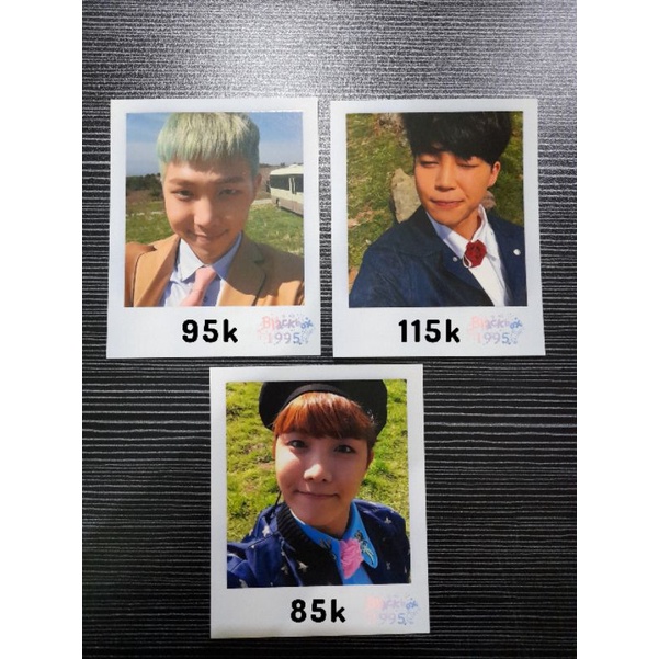 BTS POLAROID OFFICIAL FROM YOUNG FOREVER ALBUM