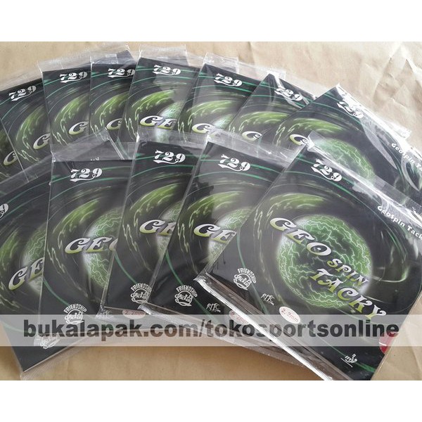 Promo Friendship RITC 729 Geo Spin Tacky Karet Bat Pingpong terbaik
