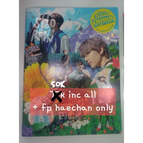 wts album only hello future, jewel only shotaro universe, pc jewel yangyang universe, syb fandmade r