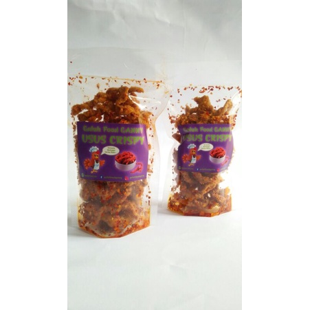 

Usus Crispy Pedas//Gurih//