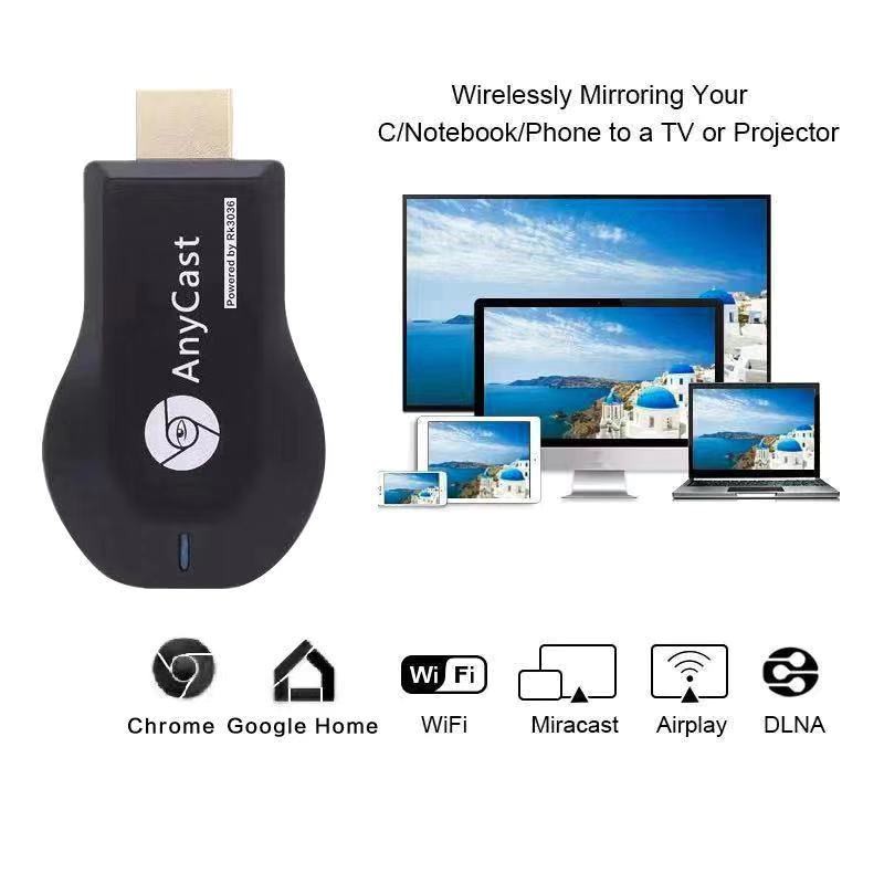 Wireless Display Miracast Anycast M18 Plus 1080P Wifi HDMI Wireless HDMI Dongle Wifi Display