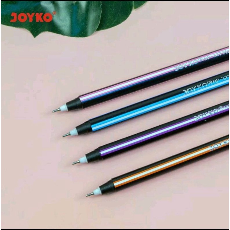 

[HARGA 12 PCS] Ball Pen JOYKO Maze BP-327 / Pulpen BP327 Tinta hitam 0