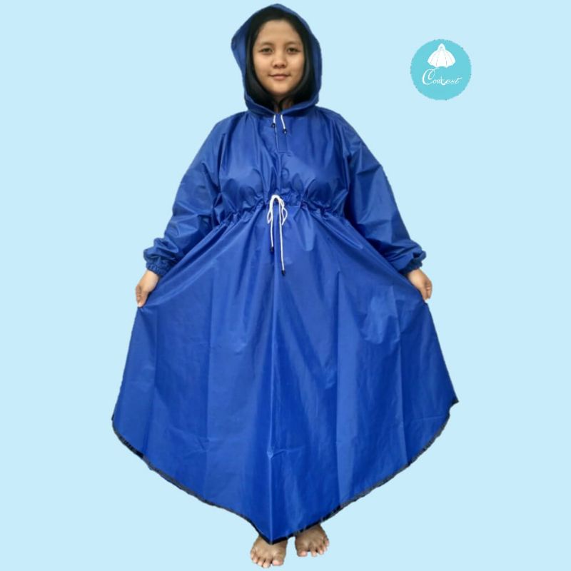 Jas Hujan Coatest Gamis Jumbo - Mantol  Rok Allsize