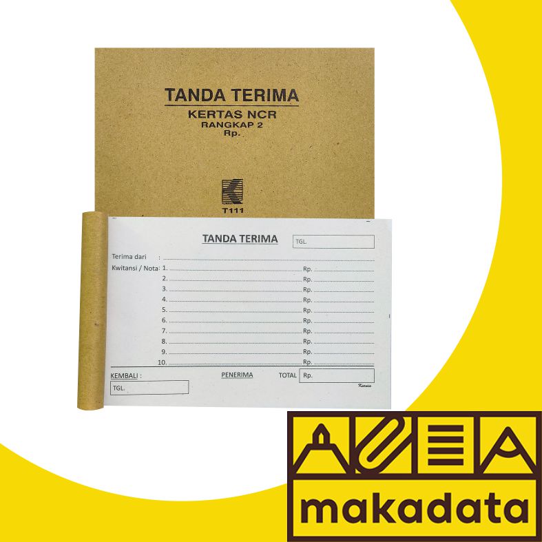 

BUKTI TANDA TERIMA RUPIAH 1/4 FOLIO 2 RANGKAP KURNIA (1PCS) MURAH