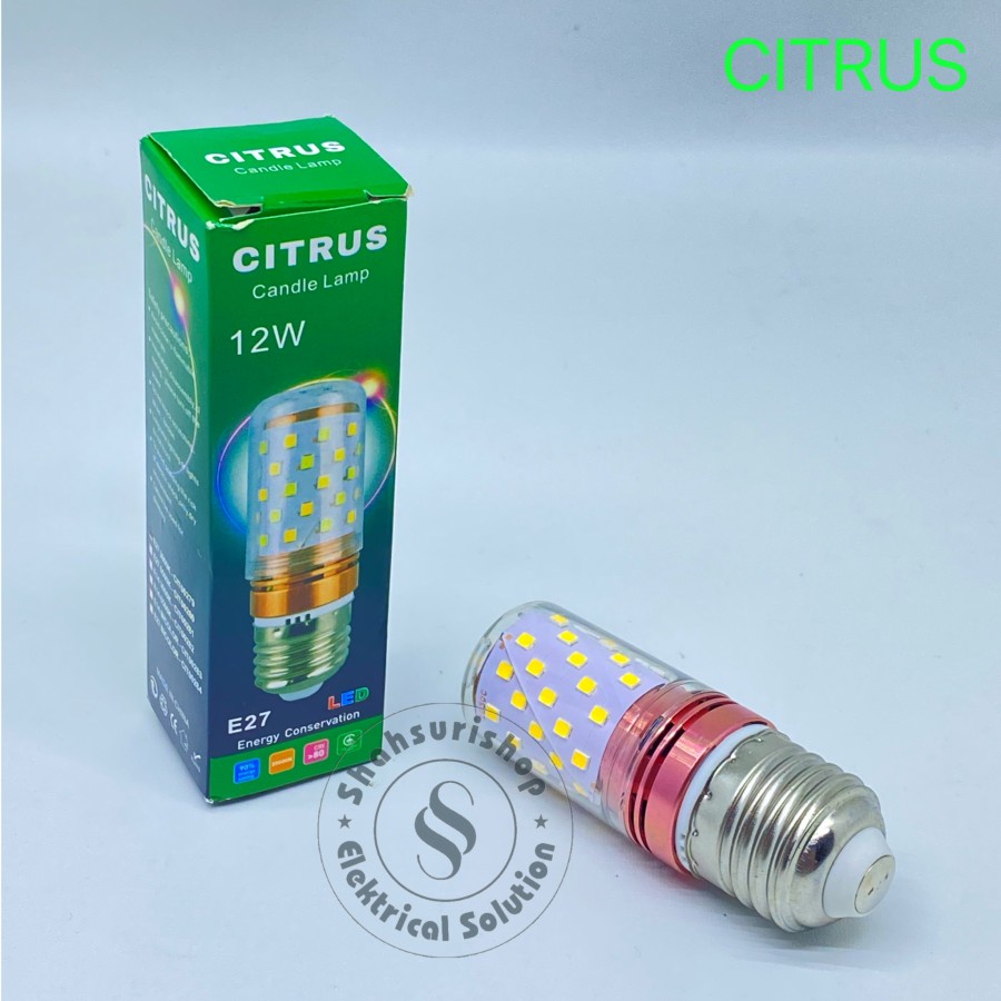 CITRUS CANDLE LED E27 CIT00279 LAMPU HIAS LILIN MURAH