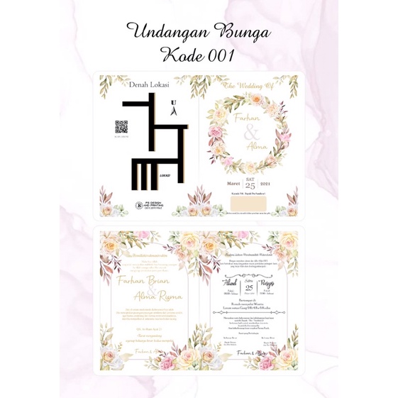 Jual undangan custom termurah rustic | Shopee Indonesia