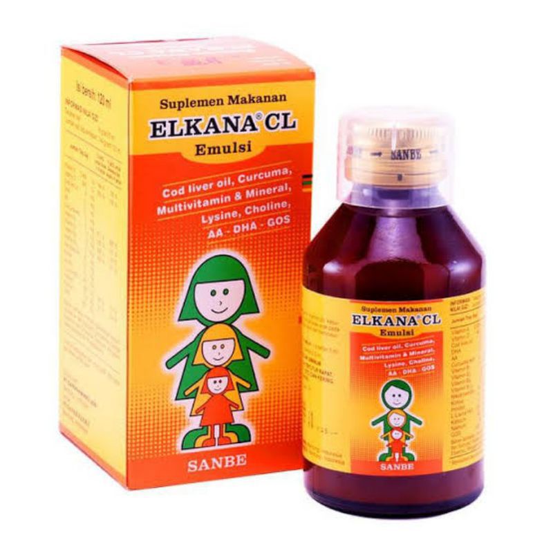 Jual Elkana CL Syrup 120ml Multivitamin | Shopee Indonesia