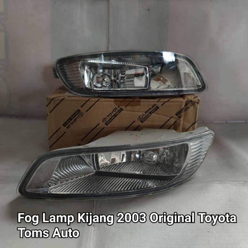 Foglamp Kijang 2003 2004 Fog Lamp Original Toyota EFI Lampu Kabut