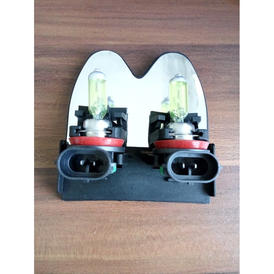 Cuci Gudang Lampu Halogen Super White H4 / H11 Kuning Yellow JDM - Putih