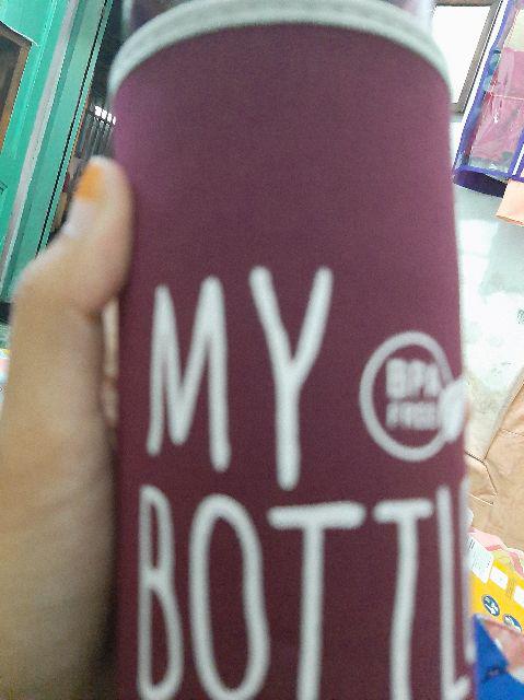 New My Bottle Warna + Pouch Busa / Botol Minum - Genvana