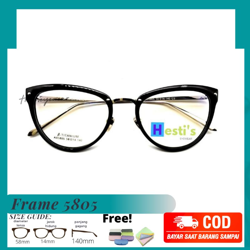 Frame Kacamata Cat Eyes Am5805
