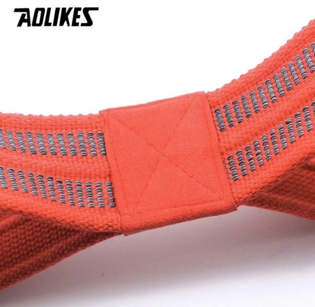 7640 AOLIKES WRIST STRAP POWER LIFTING SUPPORT BAND TALI FITNESS GYM