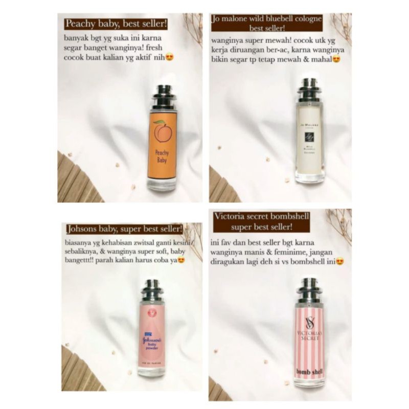 AROMA CEWEK BEST SELLER PARFUME THAILAND 35ml WANGI TAHAN LAMA DAN PACKING AMAN
