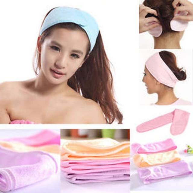 Facial headband/bando mandi