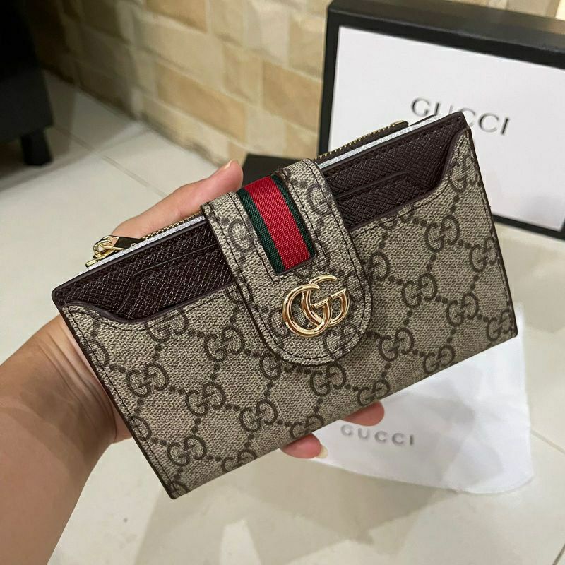 DOMPET WANITA  GUCCI LIPAT PREMIUM