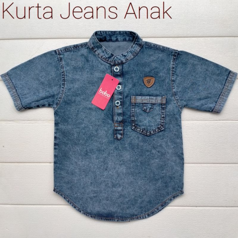 KURTA JEANS ANAK KEREN UKURAN 3-7THN