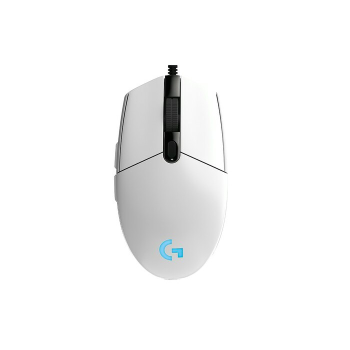 JUAL Logitech G102 Prodigy White Gaming Mouse MURAH
