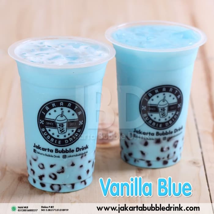 

Vanilla Blue Powder - Bubuk Minuman Bubble Drink, Cappucino CIncau