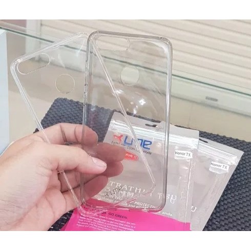 ultra thin jelly Huawei Honor 7x case casing cover transparan