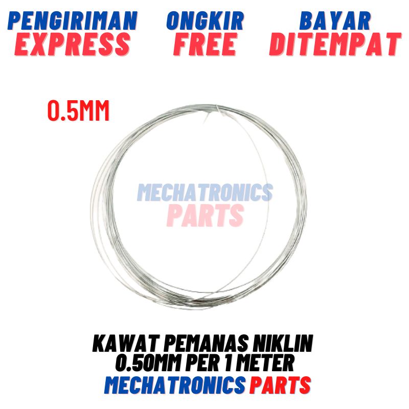 [DEV-9214] KAWAT PEMANAS NIKLIN NIKELIN 0.50MM PERMETER